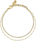 La Petite Story friendship bracciale donna in acciaio, perline - LPS05ARR97