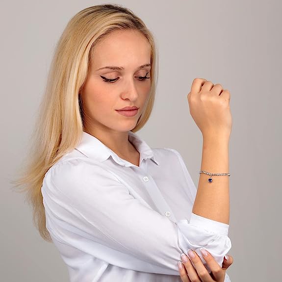 La Petite Story love Armband Damen Edelstahl, Kristalle Tennis-Stil - LPS05ASD27