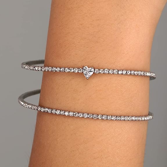 La Petite Story love bracciale donna in ottone, cristalli - LPS05ASD23