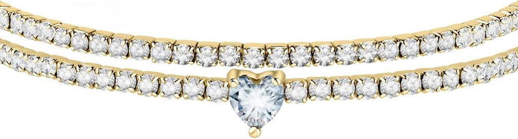 La Petite Story love bracciale donna in ottone, cristalli - LPS05ASD24