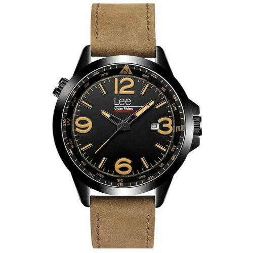Lee orologio uomo solo tempo con cinturino in pelle marrone LES-M45DBL5-19