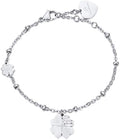 Luca Barra Bracciale Donna Gioielli Trendy quadrifoglio cod. BK1984