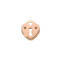 Liebesschloss Herzform Roségold Donnaoro Elements DCHF9606