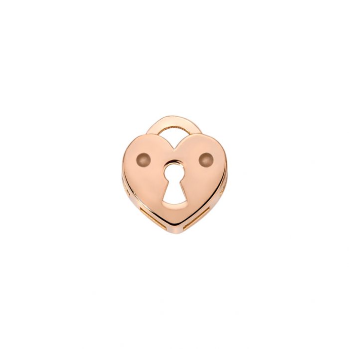 Liebesschloss Herzform Roségold Donnaoro Elements DCHF9606