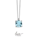 Collana Donnaoro in oro e acquamarina dhpa7184.002