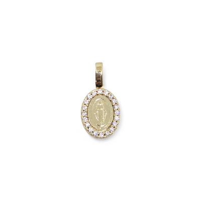 Médaille de la Vierge Miraculeuse en or jaune 9 carats