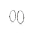 Orecchini donna in acciaio a cerchio grande OPSOR-857