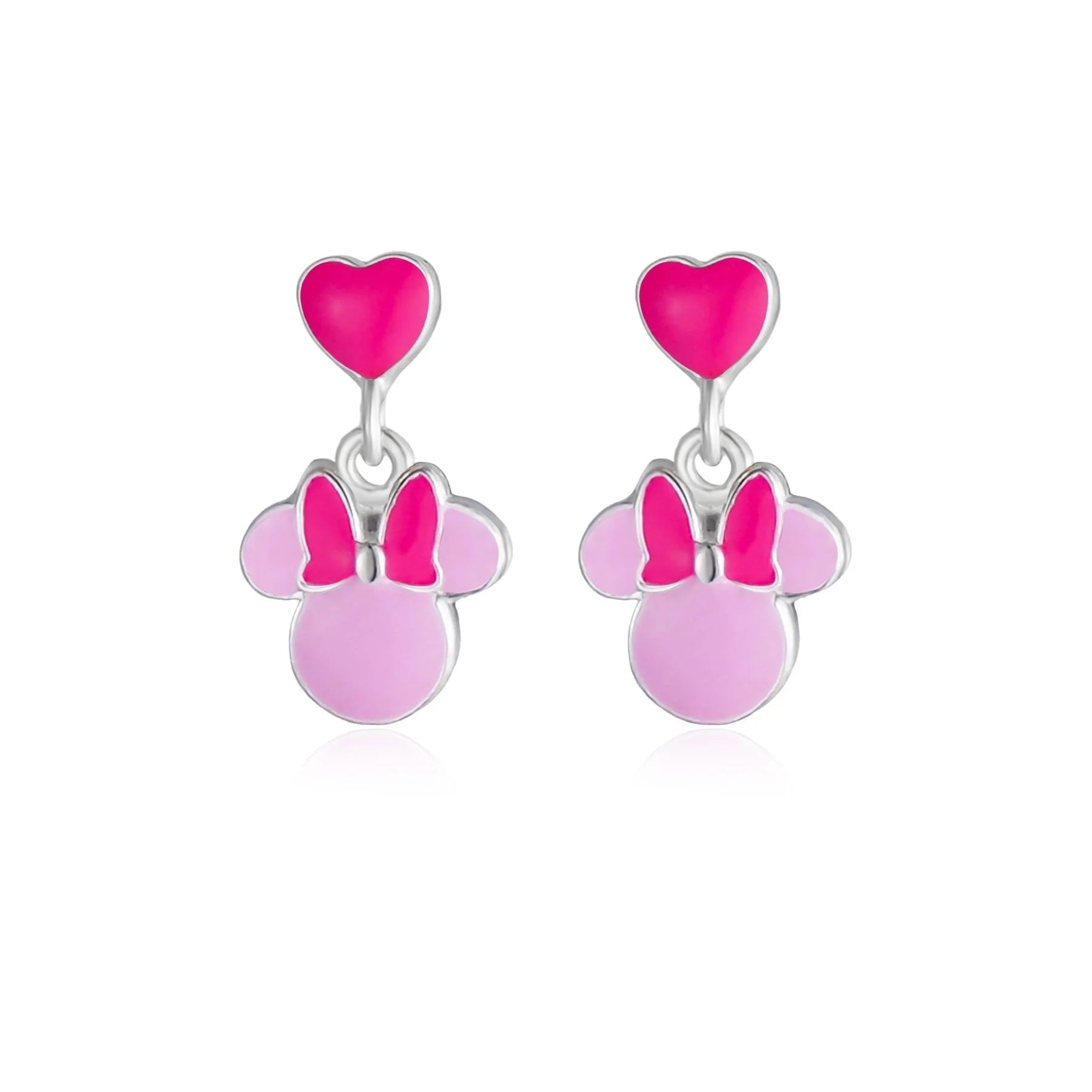 Disney Mädchen-Ohrringe Minnie aus 925er Silber es00111sl.cs
