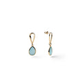 Orecchini Joya goccia azzurra Unoaerre donna 2841