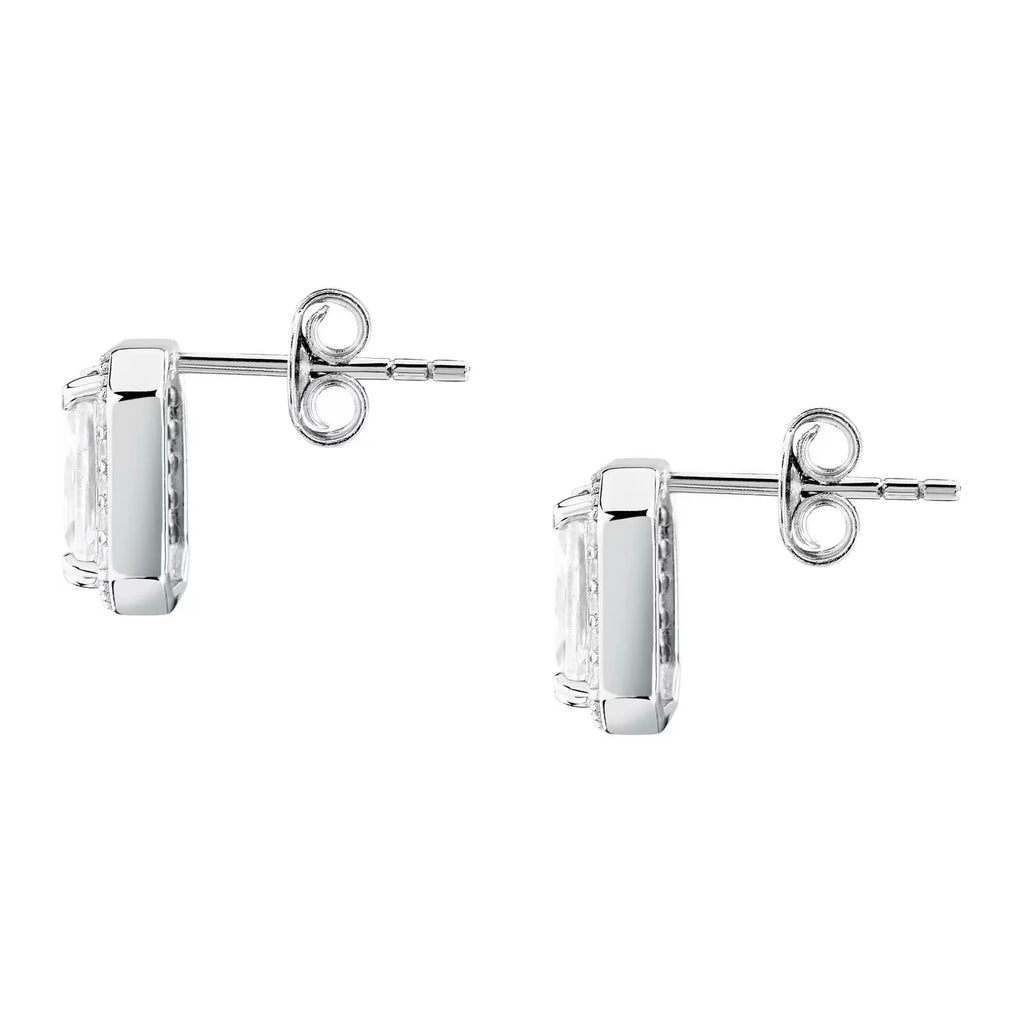 Morellato Ohrringe aus Silber mit weißem Stein