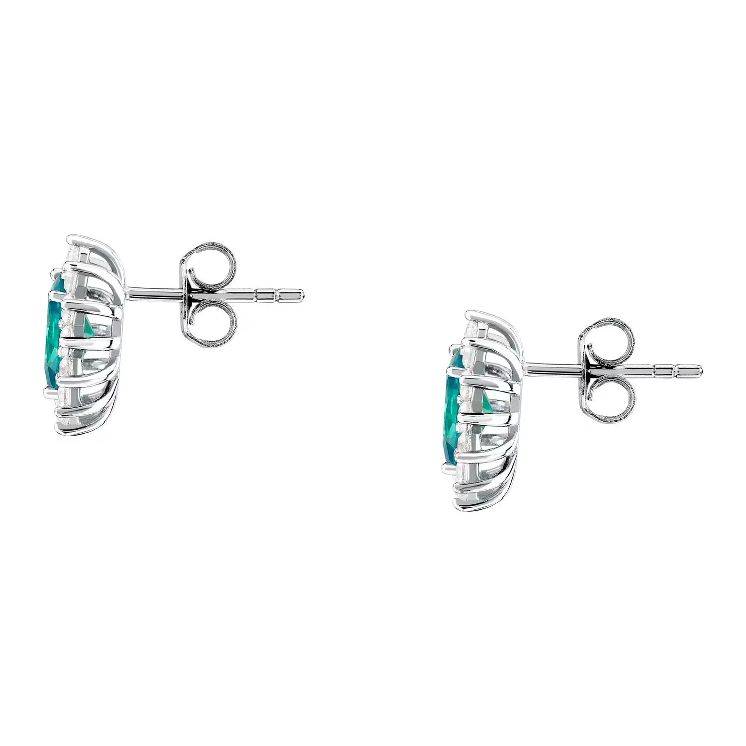 Orecchini Morellato in argento con pietra verde SAIW286