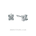 Damen-Ohrstecker "Punto Luce" von DonnaOro aus 18 Karat Gold mit Brillanten DHOL7174.006