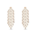 Orecchini Stroili donna pendenti romatic shine in metallo rosato e cristalli 1683809