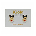 Orecchini Topolino in Oro Giallo 9kt 375 Magia Disney e Eleganza