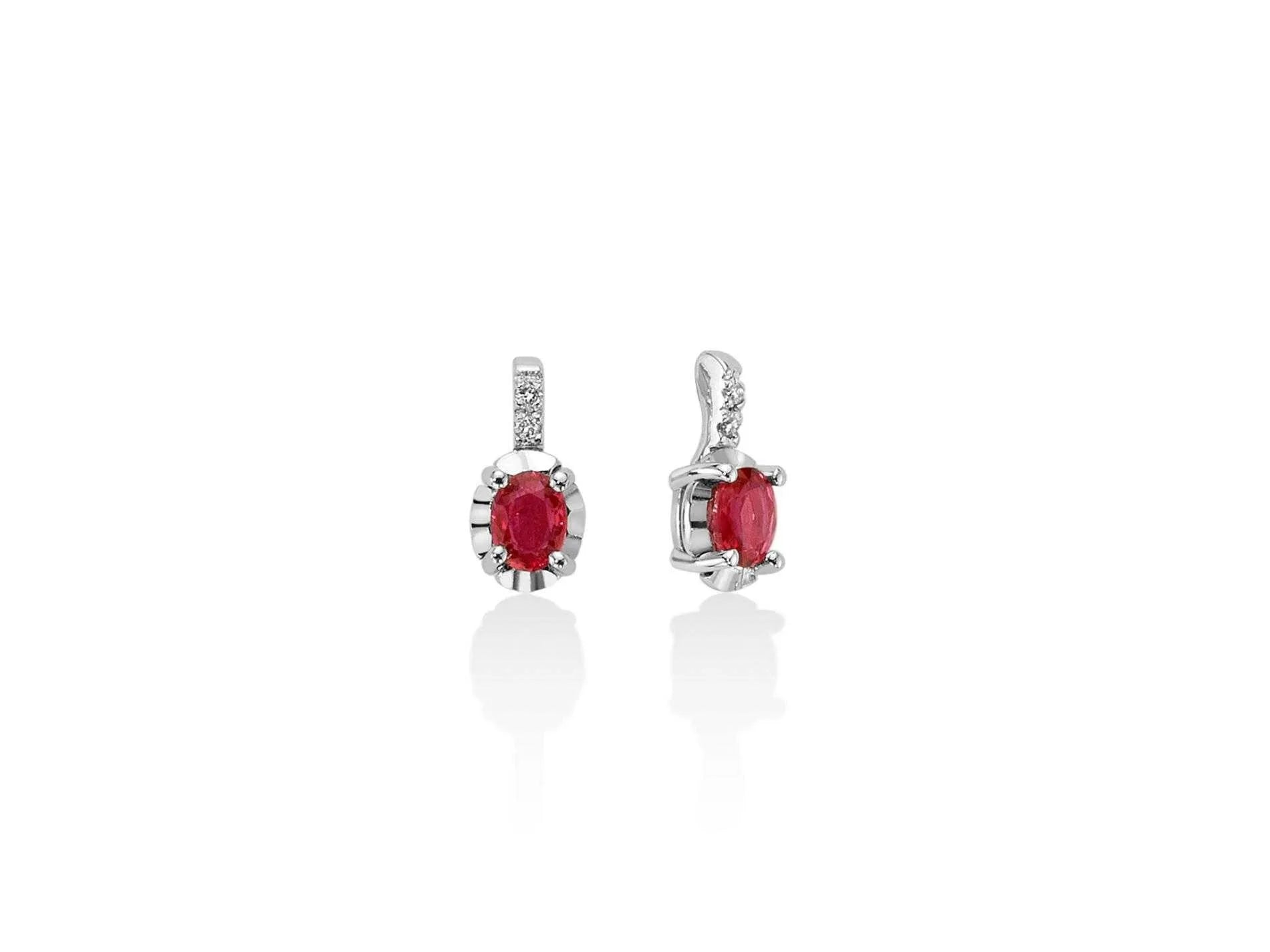 Orecchini Yukiko con rubini e diamanti ERD2472Y