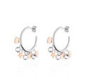 Orecchini a cerchio Lady Chic Wow Acciaio Bicolore