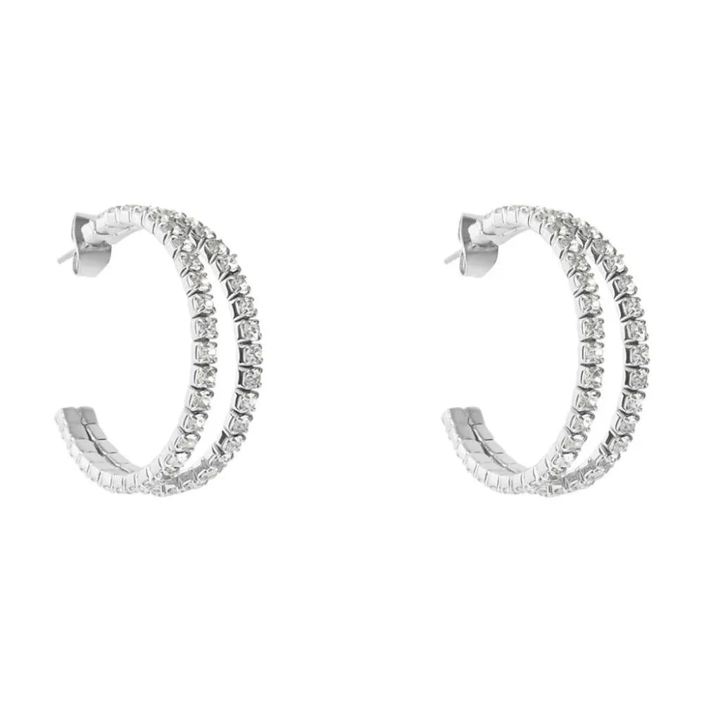 Orecchini a cerchio romantic shine Stroili 1661322