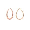Orecchini a goccia in bronzo dorato rosa Unoaerre donna 1778
