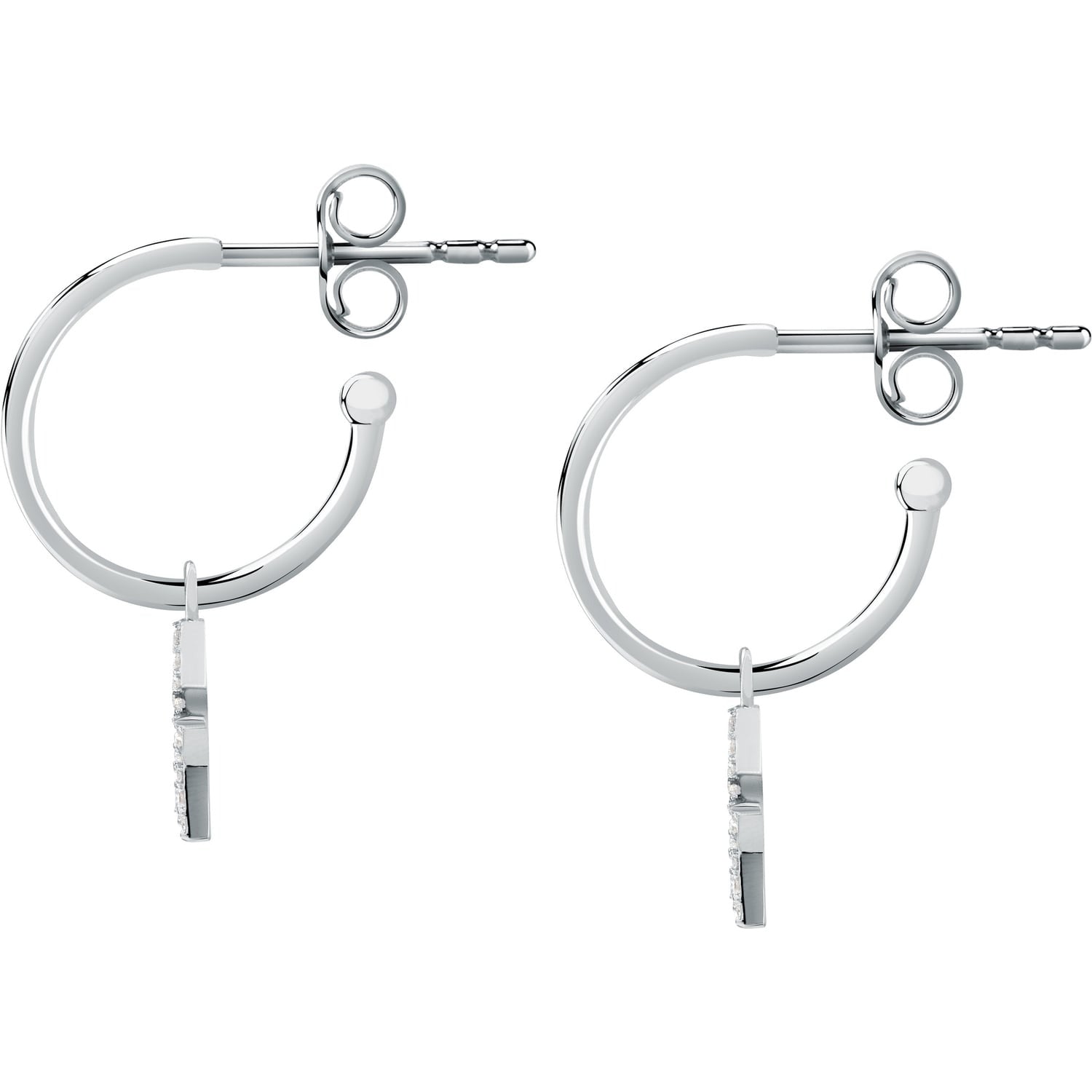 Orecchini argento donna Le petite story con stelle pendenti lps01awv18