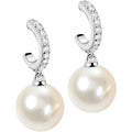 Orecchini argento donna gioielli Morellato con perla essenziale SANH03