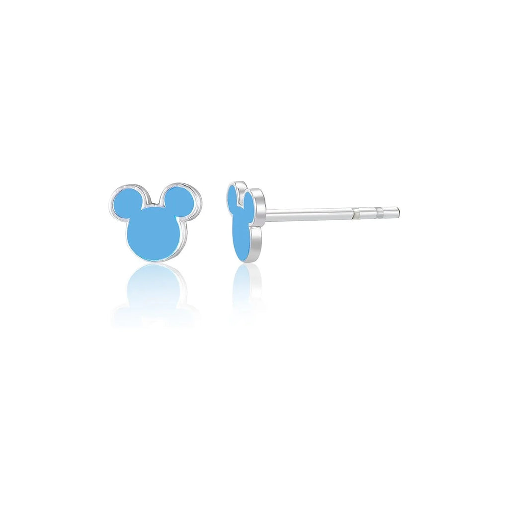 Orecchini bambina Disney a lobo topolino colore blu es00105sl.cs
