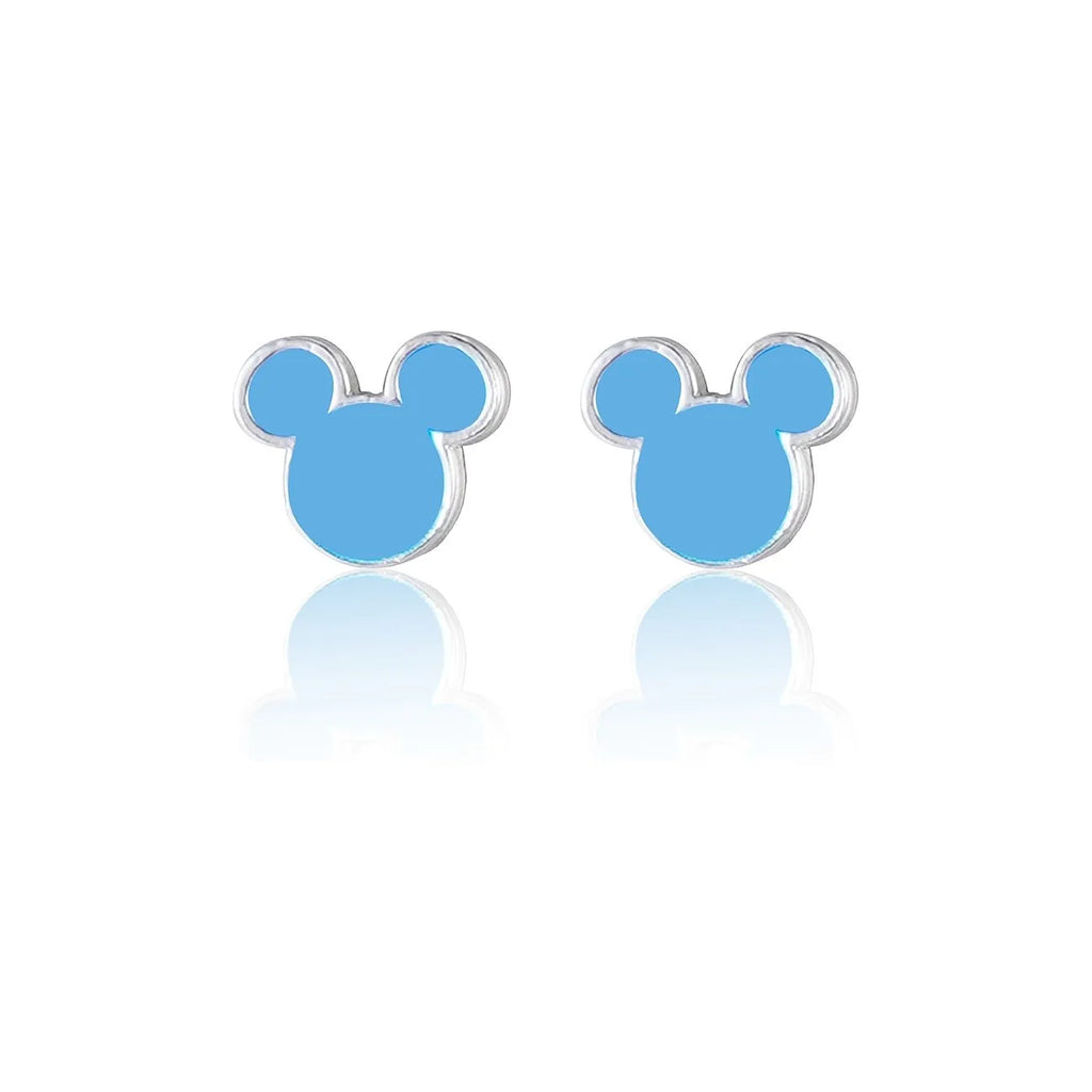 Orecchini bambina Disney a lobo topolino colore blu es00105sl.cs