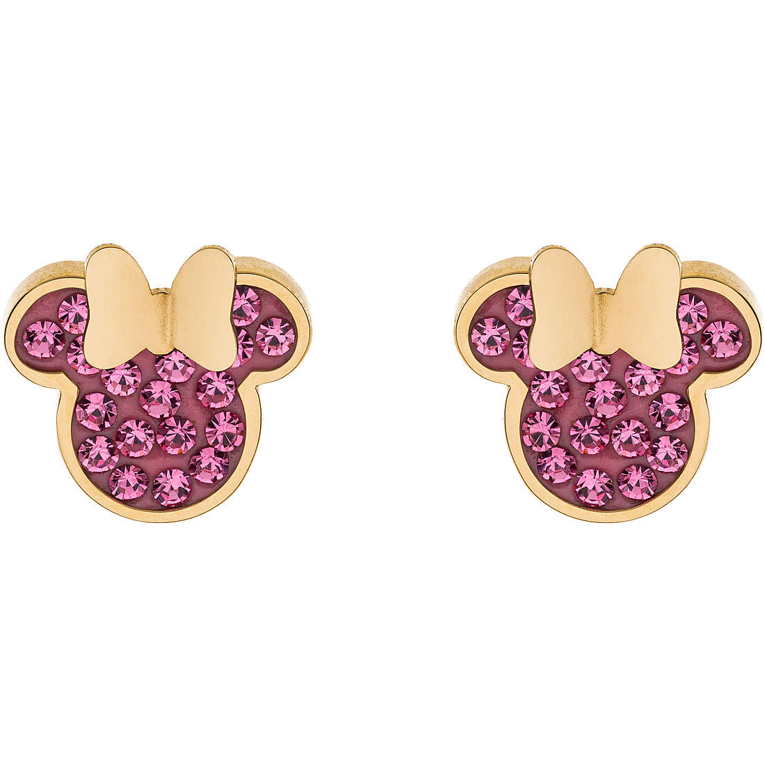 Orecchini bambina gioielli Disney Mickey and Minnie e600177yrpl-b.cs