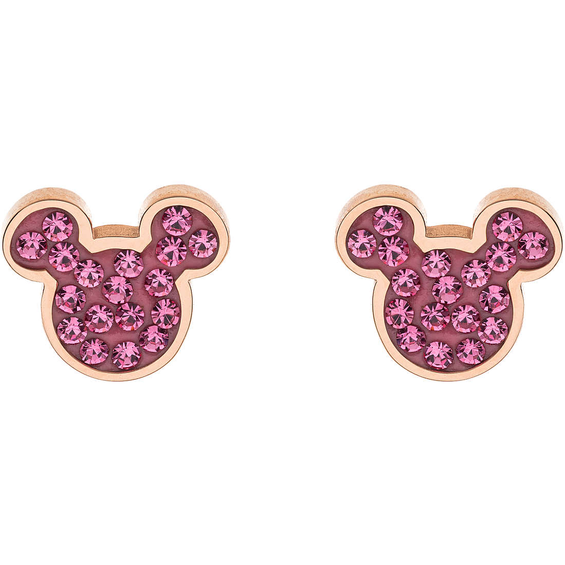 Kinderohrringe Disney Schmuck Micky und Minnie e600178prpl-b.cs