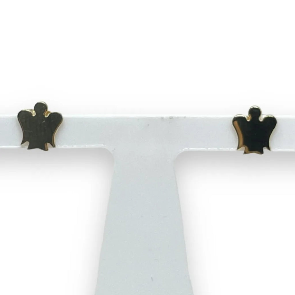 Orecchini con Angeli in Oro Giallo 9 Kt - Igold