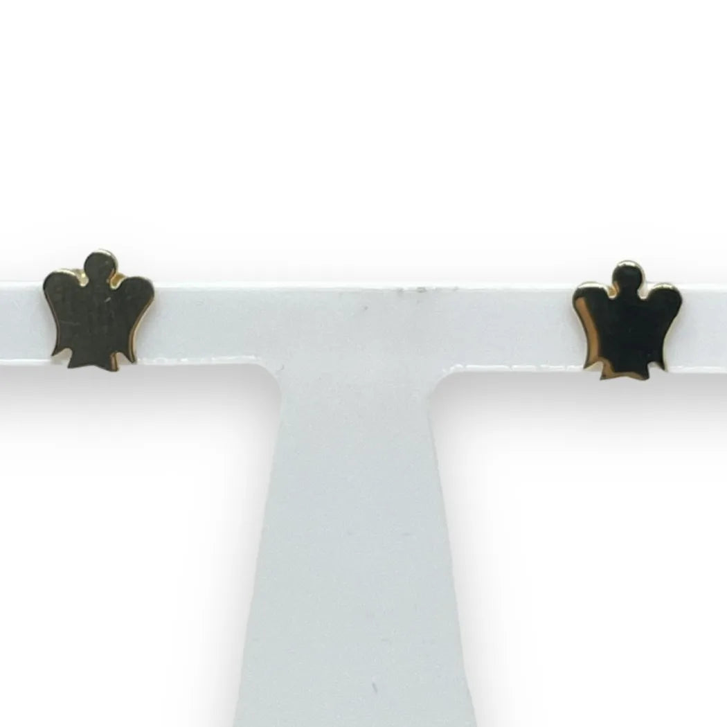 Orecchini con Angeli in Oro Giallo 9 Kt - Igold
