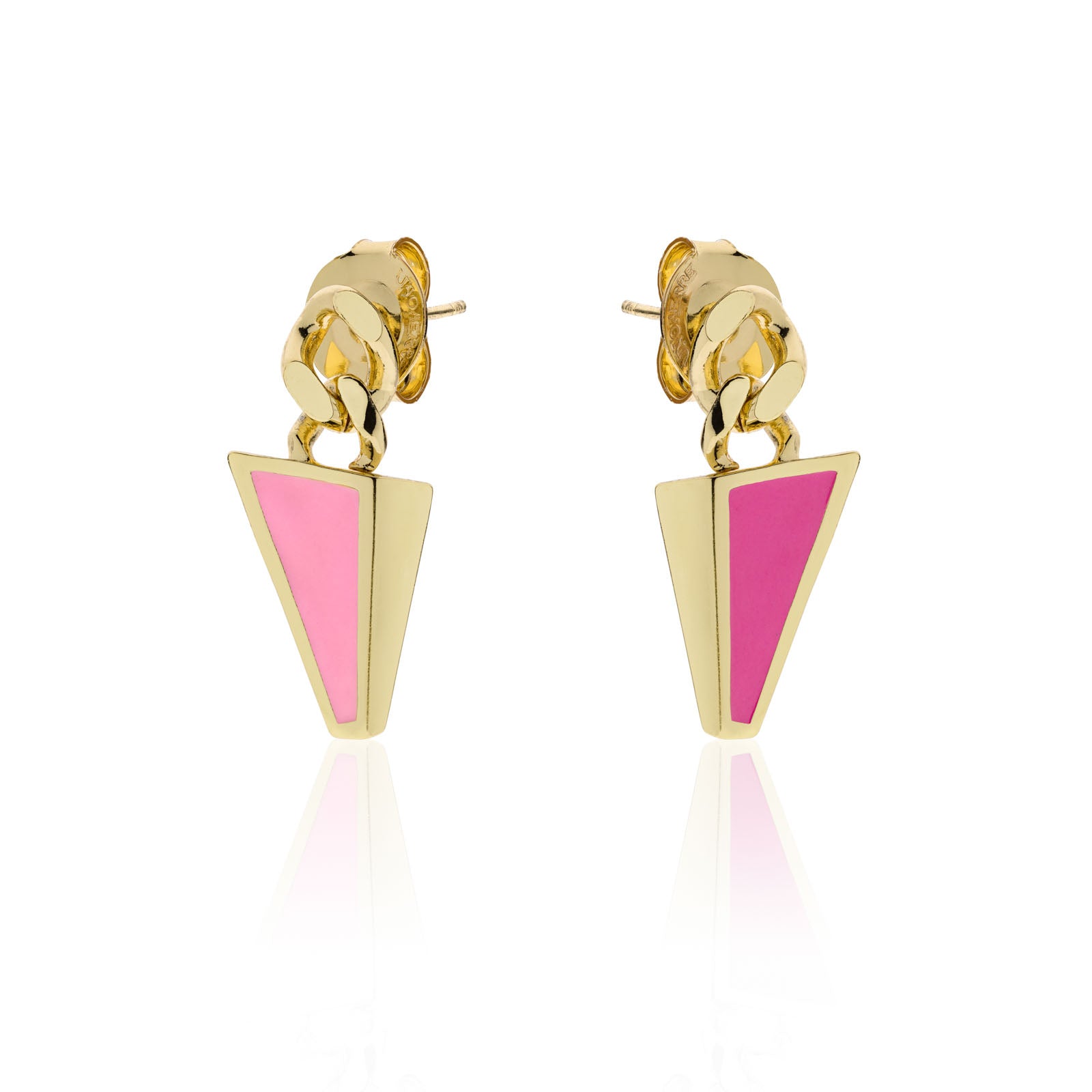 Orecchini con smalto rosa Unoaerre donna 2293