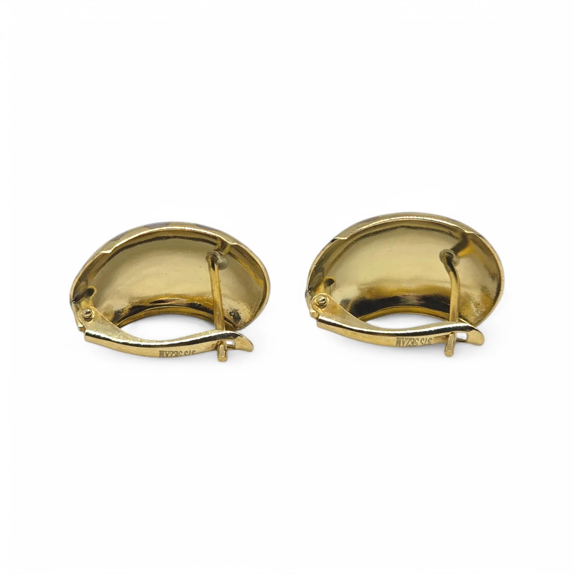 Orecchini da donna in oro giallo 9 carati Igold bicolore