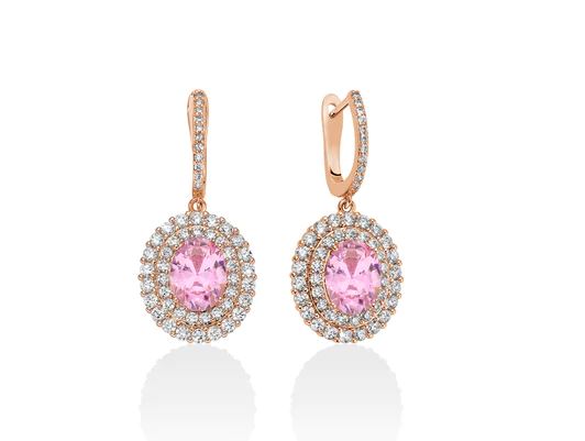 Orecchini donna Kiara con zirconi rosè kerd2052r