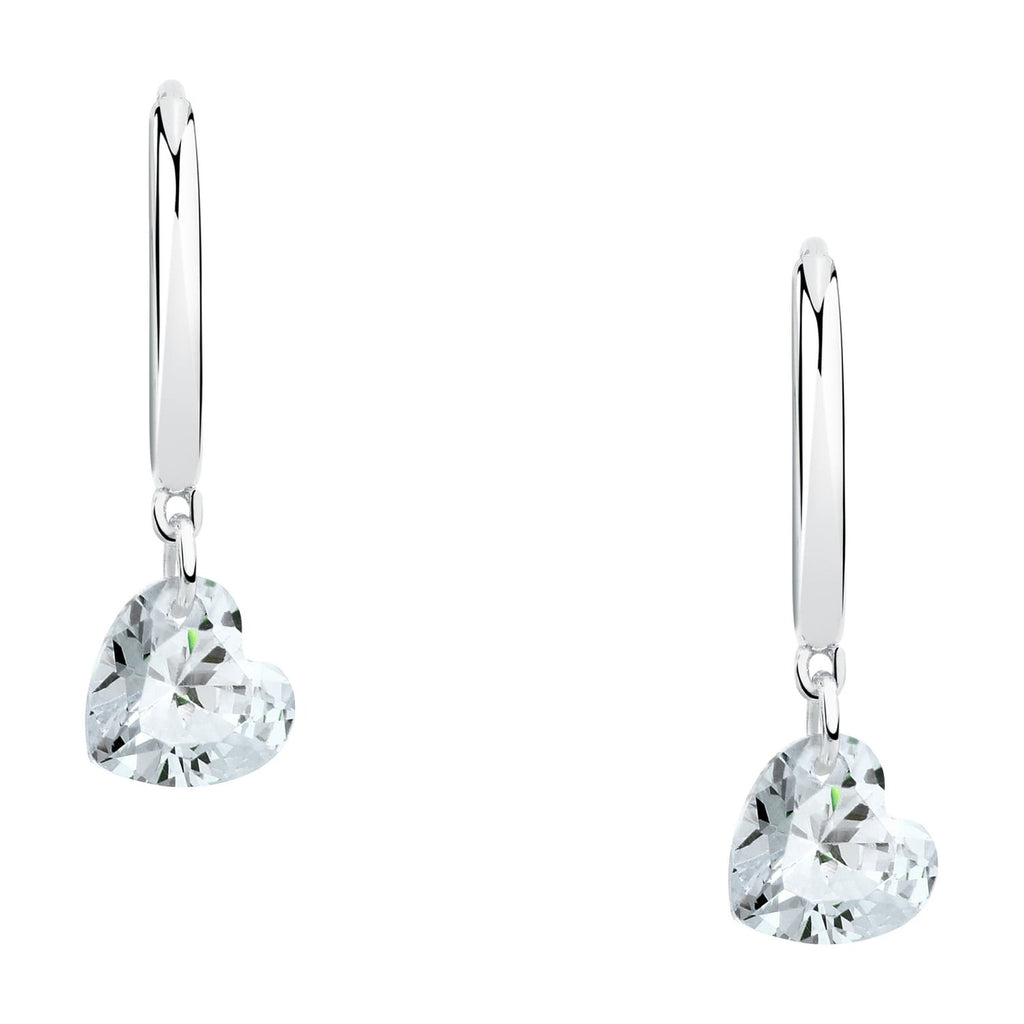 Orecchini donna Le petite story in argento con cuore pendente lps01awv08