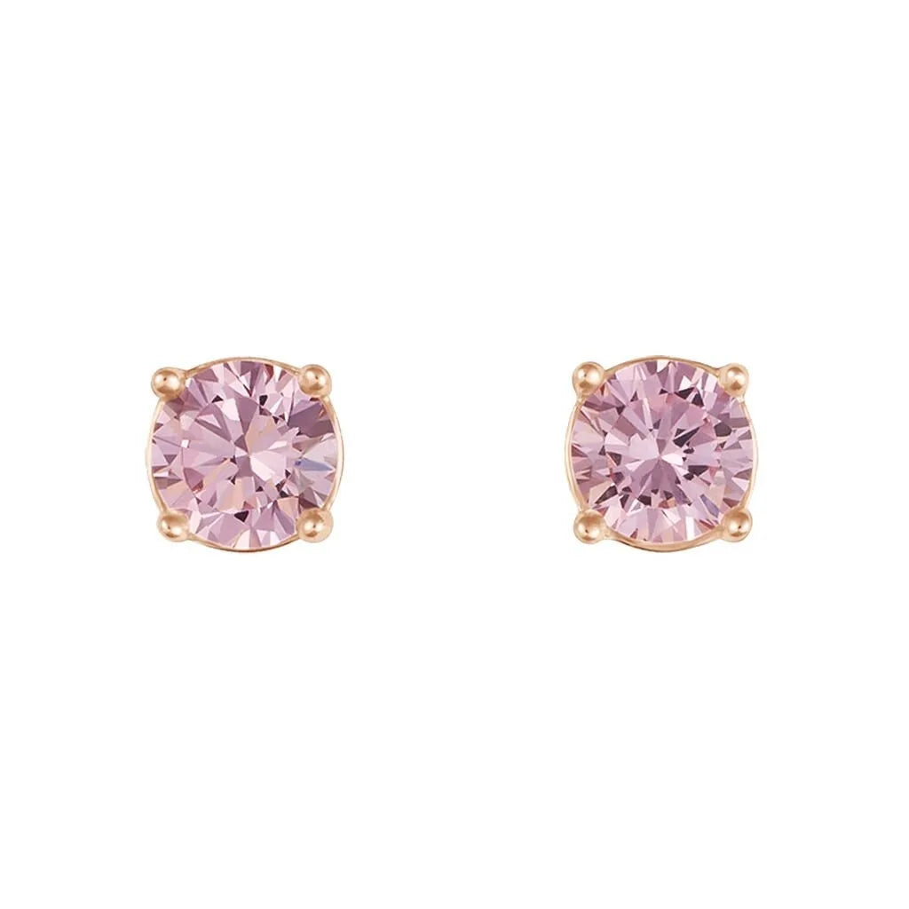 Orecchini donna Lobo punto luce Rainbow argento rosa con zirconi 1667695