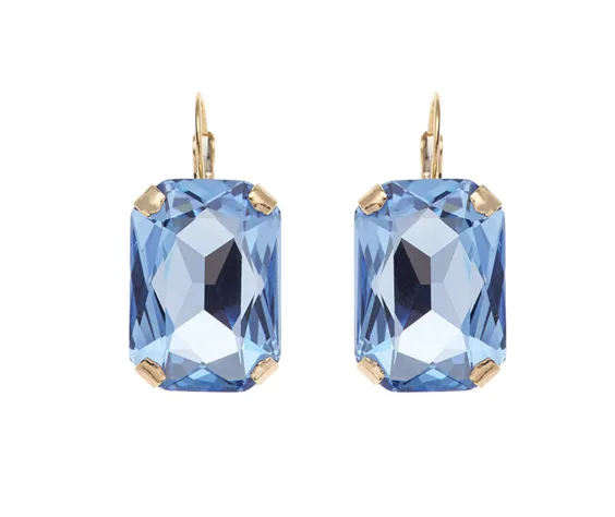 Orecchini donna Ottaviani con pietra blu 500940o