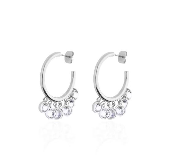 Orecchini donna Stroili a cerchio lady chic wow acciaio 1673319
