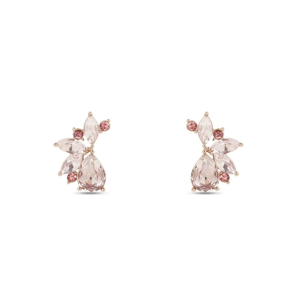 Orecchini donna Stroili a lobo con cristalli rosa