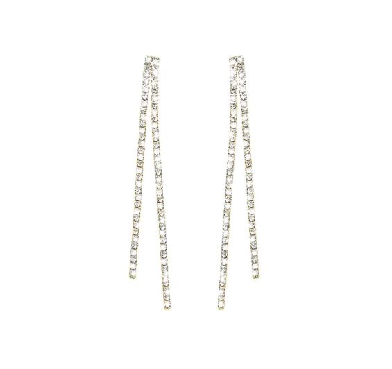 Orecchini donna Stroili in metallo dorato e cristalli 1658226