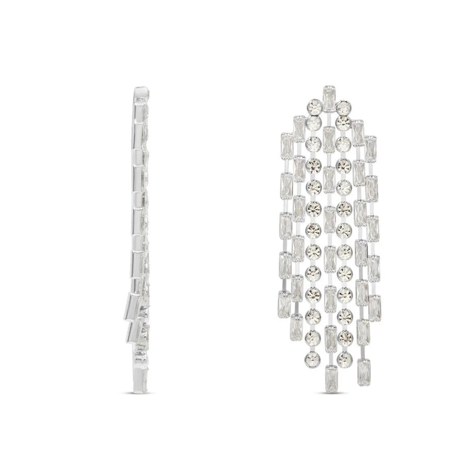 Orecchini donna Stroili pendenti Romatic Shine In metallo e cristalli 1683807
