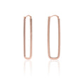 Ohrringe Damen Unoaerre Langketten-Design Rosé 2386