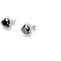 Orecchini donna gioielli 4US Cesare Paciotti Black Heart 4UOR3207W