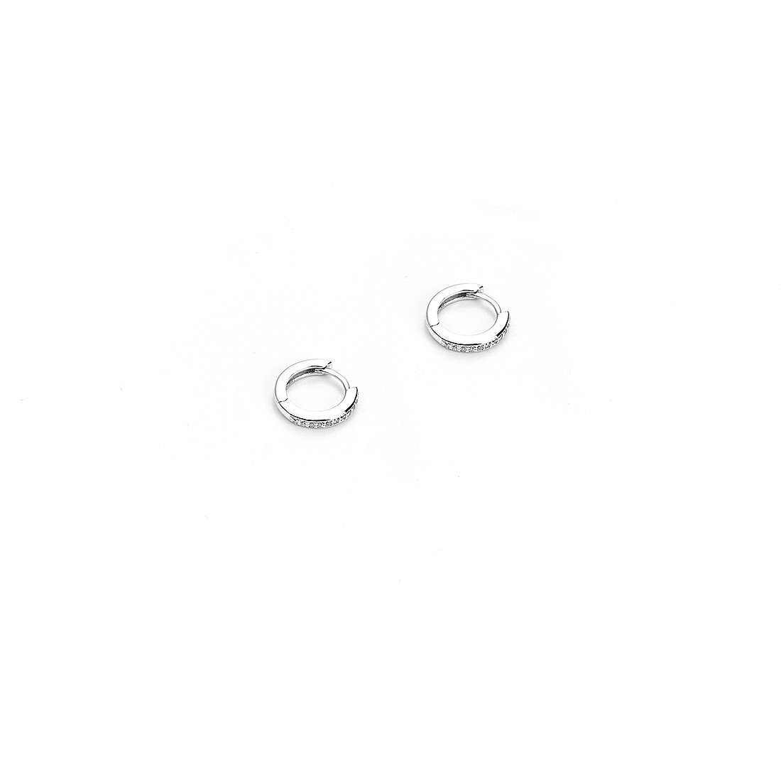 Orecchini donna gioielli 4US Cesare Paciotti Minimal Circle 4UOR2631W