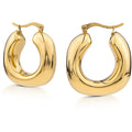Orecchini donna gioielli Ops Objects Fancy Bold in acciaio dorato opsor-808