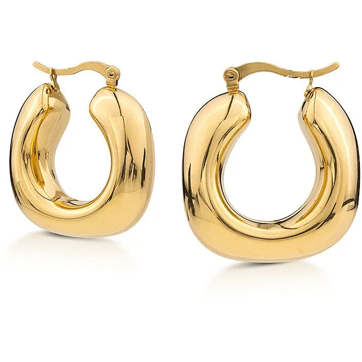 Orecchini donna gioielli Ops Objects Fancy Bold in acciaio dorato opsor-808