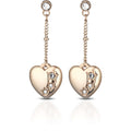 Orecchini donna gioielli Ops Objects romantic cuori pendenti OPSOR-521