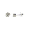 Orecchini donna gioielli oro bianco 750 e diamanti