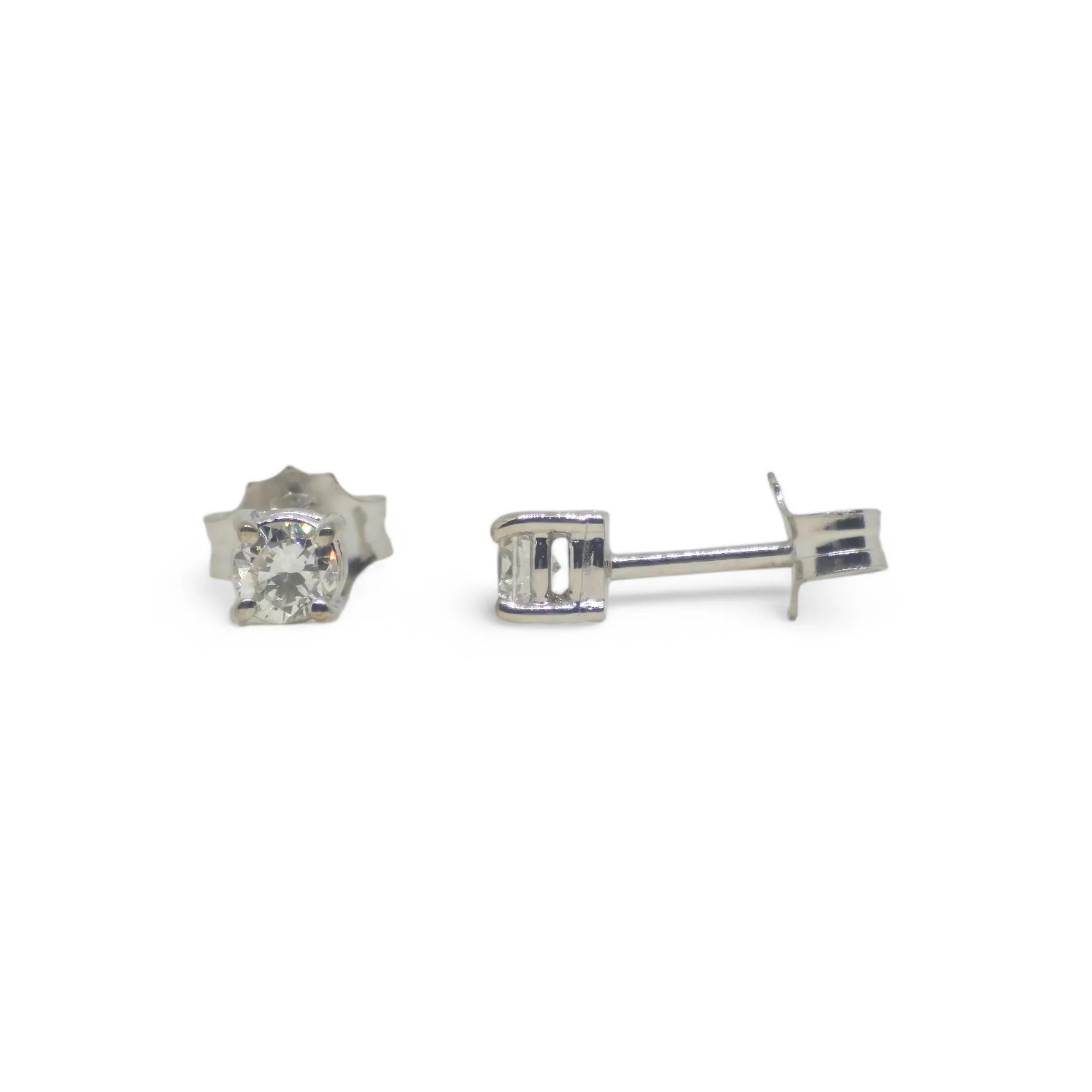 Orecchini donna gioielli oro bianco 750 e diamanti