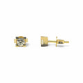 Orecchini donna gioielli oro giallo 750 e diamanti