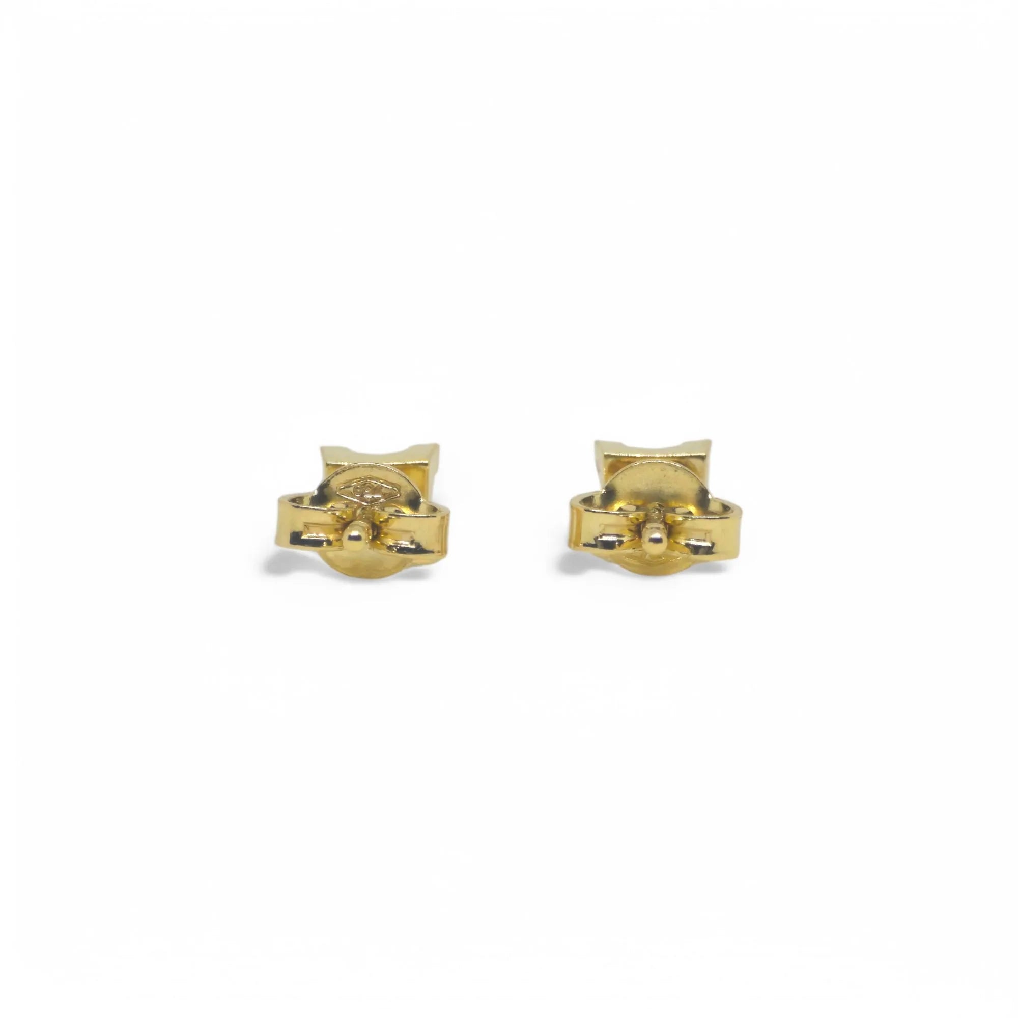 Orecchini donna gioielli oro giallo 750 e diamanti